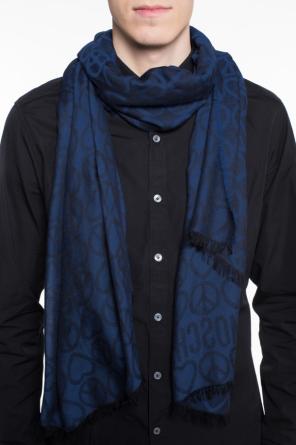 Embroidered scarf, zdjęcie 2 Embroidered scarf od Moschino